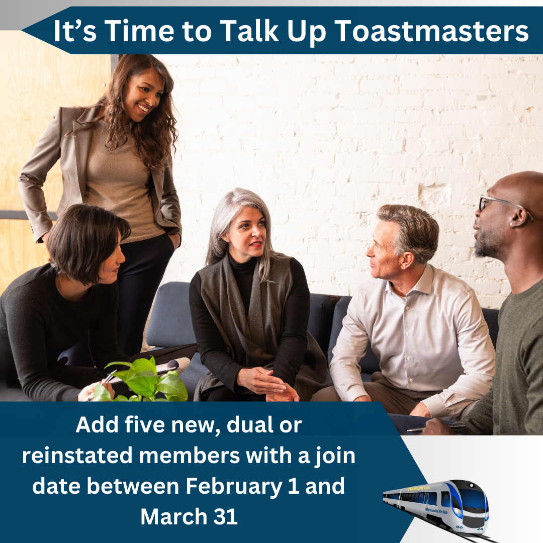 Talk up Toastmasters